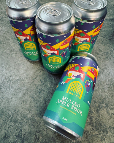 VAULT CITY BREWING. MULLED APPLE SOUR 5% 440ml - The Beer Shelf