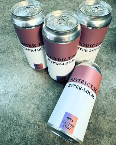 DISTRICT.96. HYPER-LOCAL DIPA 8.5% 1 PINT - The Beer Shelf