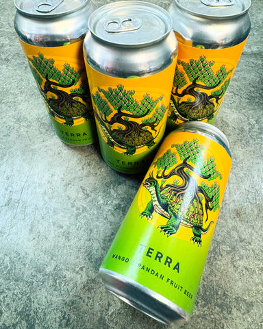 OTHERWORLD BREWING. TERRA MANGO & PANDAN FRUIT BEER 5.6% 440ml - The Beer Shelf