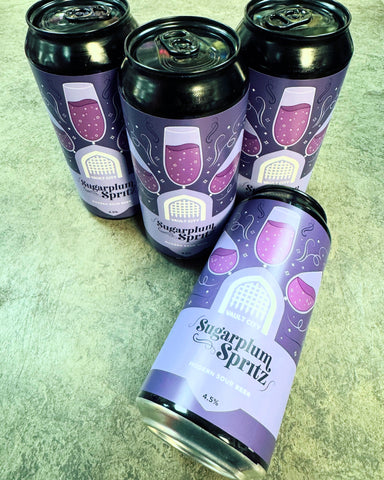 VAULT CITY BREWING. SUGARPLUM SPRITZ MODERN SOUR BEER 4.5% 440ml - The Beer Shelf